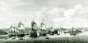 Vista de la isla de Santa Lucía de French School